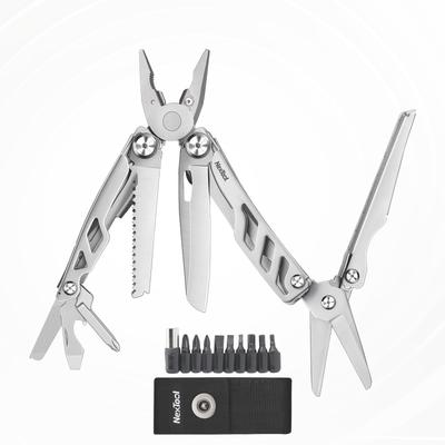 NexTool Flagship Max 80Cr14Mov Карманный с двумя предохранителями и EDC для подарка, Мультитул 14-в-1, Мультитул Пассатижи, Нож, Ножницы, Мультитул Мультитул