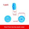 30mm/35mm Toy Car Model Plastic Wheels & Axles – Four-Wheel Drive Parts