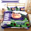 3pcs Toy Story2 Cover Set - Personalized Name, HD Printed Bedding with 1 Cover and 2 Pillowcases - Perfect for Home Decor, Easy Care