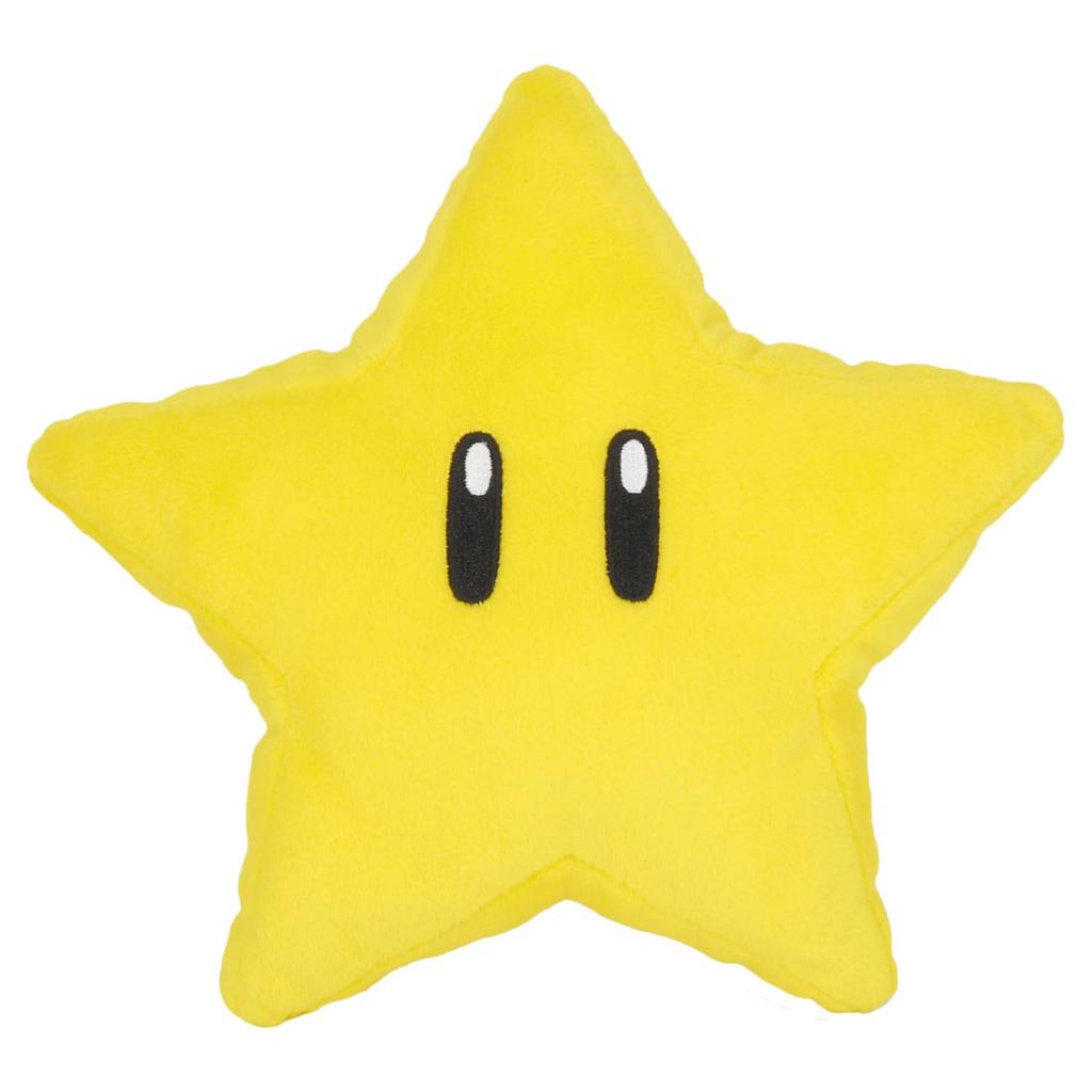 Sanei Boeki Super Mario ALL STAR COLLECTION Супер Звезда (S) Ш19×Г7×В18см Плюш AC63