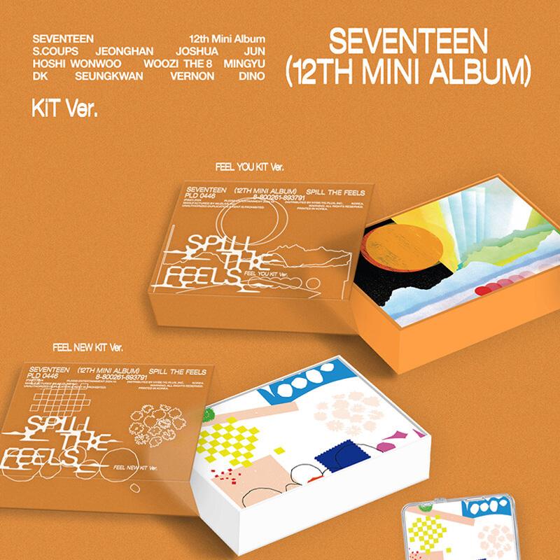 Seventeen 12-й мини-альбом SEVENTEEN «SPILL THE FEELS» [версия KiT]