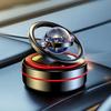 Car Air Freshener Interstellar Solar Ring Rotary Aromatherapy Ornaments Dashboard Perfume Diffuser Auto Accessories Interior Car Decor