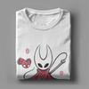 Vintage Hollow Knight Silksong Hornet T-Shirts for Men Round Collar Cotton T Shirts  Short Sleeve Tee Shirt Plus Size Clothes