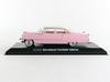 GREENLIGHT Cadillac Elvis Литая модель автомобиля Масштаб CADILLAC FLEETWOOD SERIES 60 1955 1/43 (розовый) [Использовал]