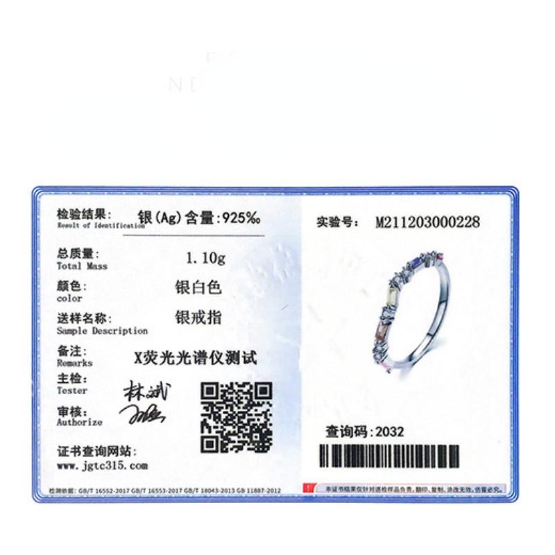 Tancise Classic 925 Sterling Silver Zircon Ring Ladies Jewelry Wedding Promise Party Gift