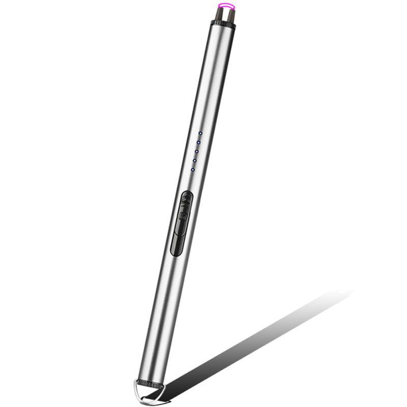 Jl866 Тонкая зажигалка с подвесной пряжкой, перезаряжаемая, портативная, ветрозащитная