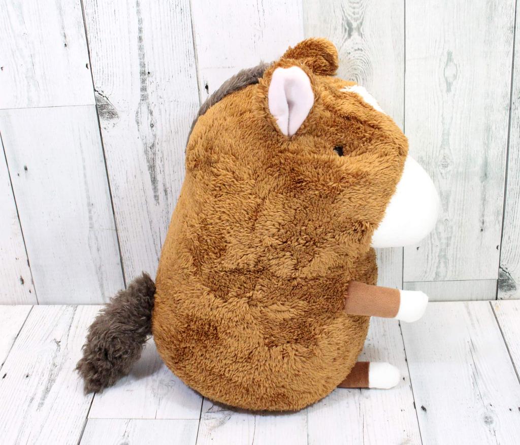 Плюшевая игрушка малыш пони темно-коричневый размер LL