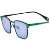 Borregls Colorful Titanium Sunglasses Men 2025 Square Polarized Mirrored UV400 Sun Glasses Women Designer Vintage Shades 185856T