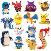 Pokemon Micro Building Block Pikachu Psyduck Gyarados Charizard Squirtle Model Diamond Brick Figure Model Toys for Birthday Gift