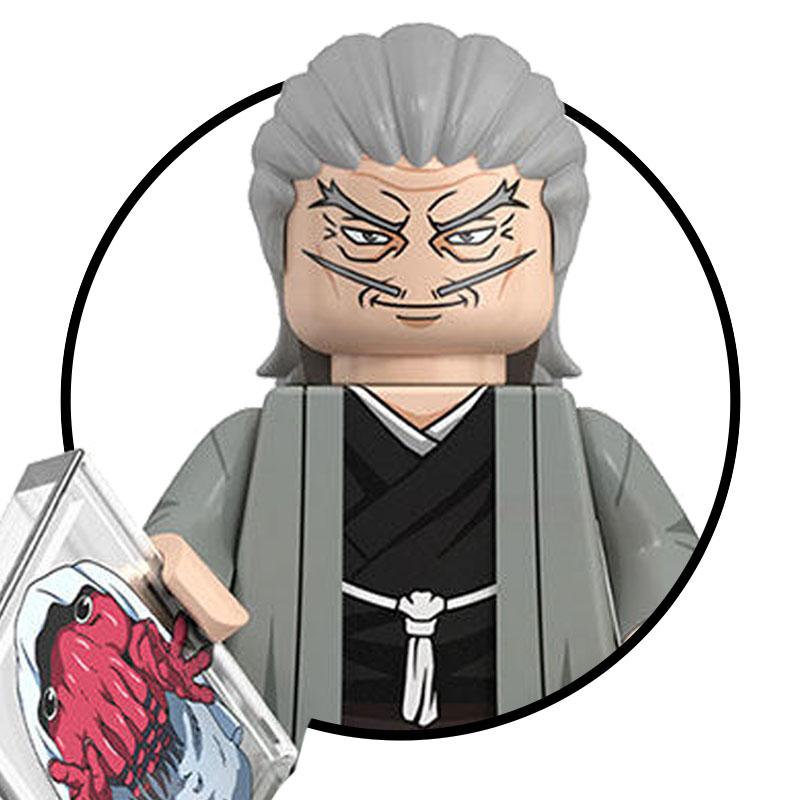 40pcs Jujutsu Kaisen Building Blocks Itadori Yuji Gojo Satoru Ryomen Mini Action Figure Accessories Christmas Gift for Kids