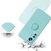 For Xiaomi 12T 5G/Redmi K50 Ultra 5G Ring Kickstand Liquid Silicone Phone Case Cell Phone Cover with Lanyard