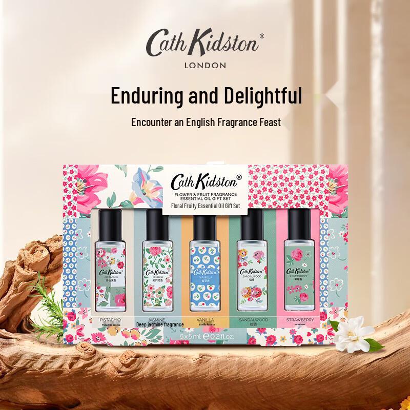 Подарочный набор эфирных масел Cath Kidston «Цветочный и Фруктовый»