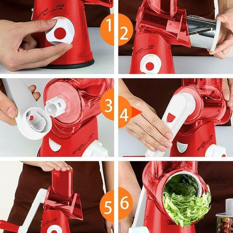 Безопасная терка для нарезки и измельчения овощей, сыра, орехов