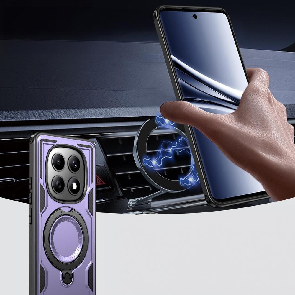 Magnetic case for Xiaomi Redmi Note 15 5G / Poco M8 5G, purple