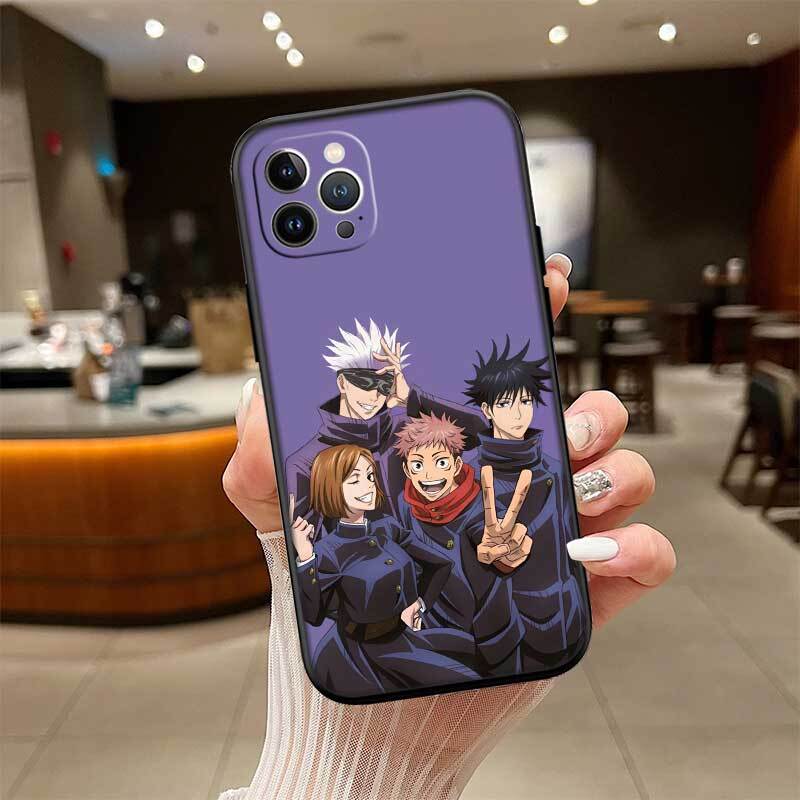 Чехол для телефона Аниме Годжо Jujutsu Kaisen для Redmi Note 12 12S 12C 13 13C 13R 14 14S 14R 14C 11A 13X A3 A3X A4 A5 Pro Max Plus