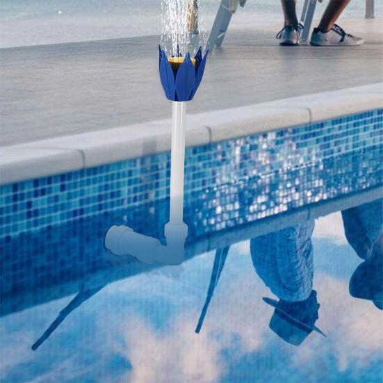 Pool Flower Waterfall Fountain Adjustable Outdoor Above-ground In-ground Swimming Pool Sprinkler Spray Device Pool Accessories