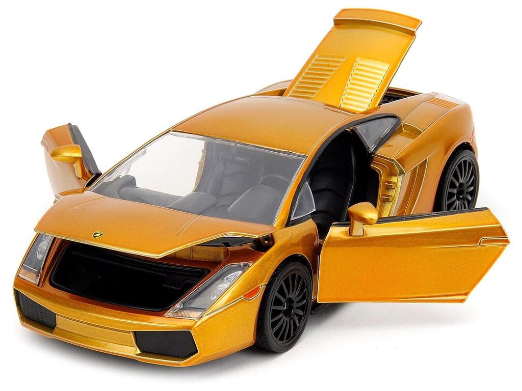 JADA TOYS Fast Furious Lamborghini Gallardo Gold X Lamborghini Gallardo 34924 1/24 & F&F [Item]