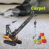 1/50 Прочный строительный металлический гусеничный кран, Автокран, Игрушки-машинки для детей, Игрушки-машинки для песочницы на улице, Подарок на день рождения Малыш Мальчик Ребенок