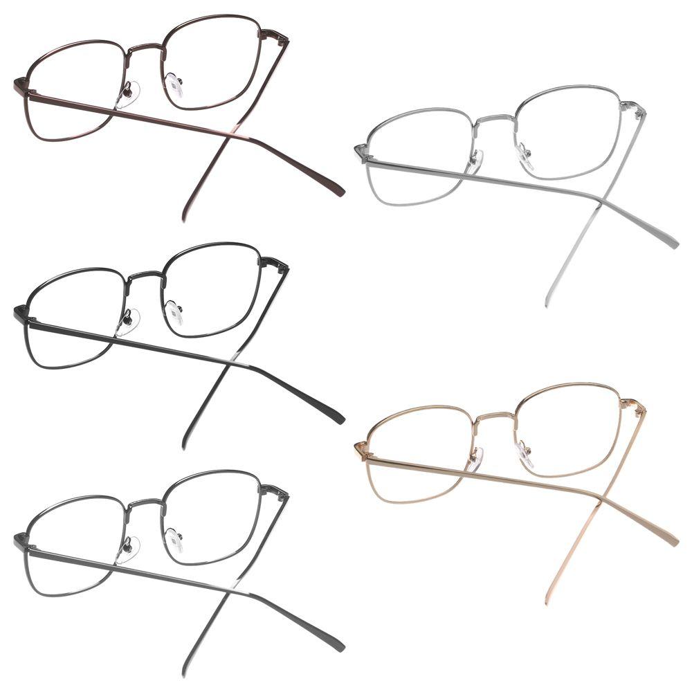 New Fashion Vision Care Metal Optical Glasses Square Glasses Eyeglasses Frame Spectacles