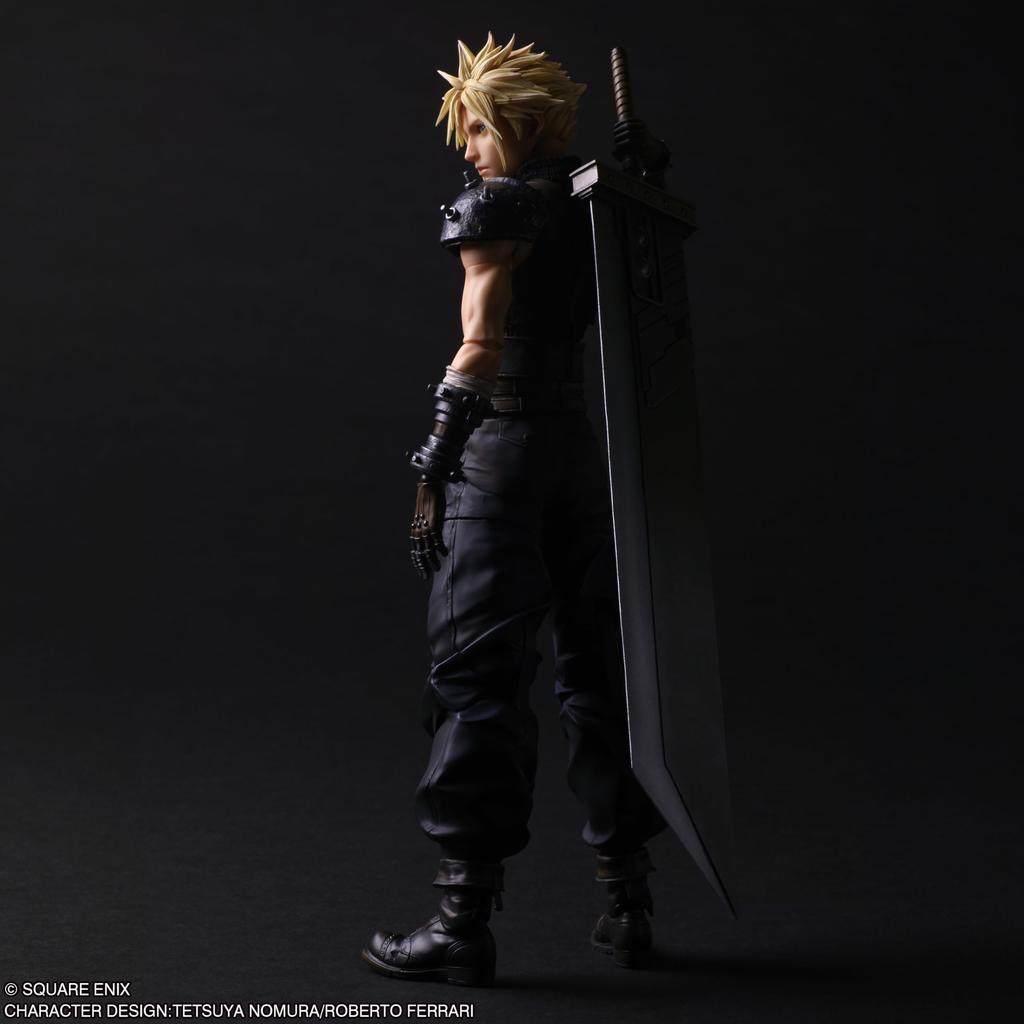 Square Enix Final Fantasy VII Rebirth PLAY ARTS Kai Cloud Strife Action Figure