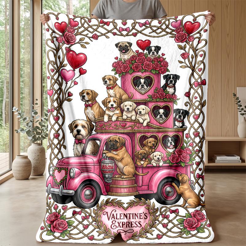 Underwater Yorkie Adventure Theme blanket Lightweight Warm Flannel Blanket Decorative Throw Blanket for Home Decoration