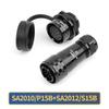 WEIPU Waterproof Power Connector SA20 Series 2-15 Pin Male Plug Female Socket Panel Mount Aviation Connector Electrical Systems