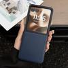 Plain Leather Lychee Patterned Case For Moto Razr 60 Ultra Razr60 Motorola razr 50 Ultra razr+  Camera protect Cover
