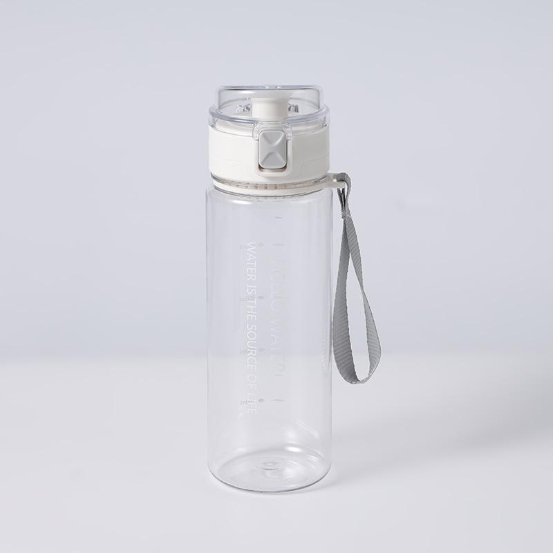 Water bottle large capacity plastic ton cup outdoor fitness sports kettle thickened anti-drop plastic water cup construction site large water cup