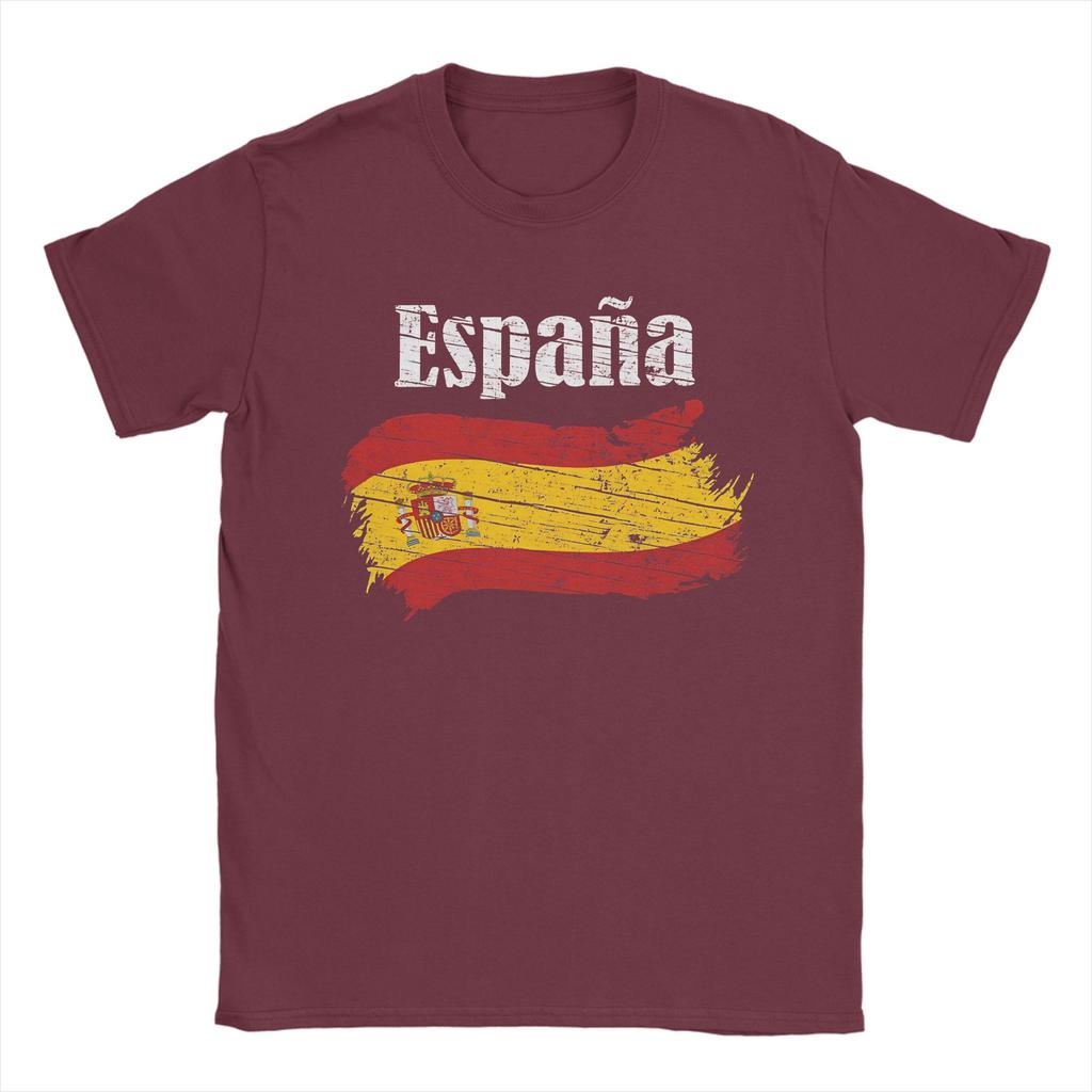 Герб Испании Испанский символ Espania Футболка Летняя 100% Хлопок Футболки Для Мужчин Трендовая Свободная Футболка С Коротким Рукавом Топы