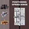 2Pcs Heavy Duty Self Closing Wood Door Closers Self-Closing Spring Door Hinges 90 Degree Positioning Automatic Hinge
