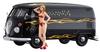 Hasegawa Фургон Volkswagen Type 2 'Пожарный' с фигуркой блондинки, пластиковая модель SP464 1/24