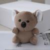Adorable Cartoon Koala Plush Doll Cozy Soft Keychain Plush Toy For Collectors