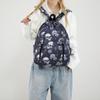 University Student Backpack with Large Capacity Skull Pattern for Class