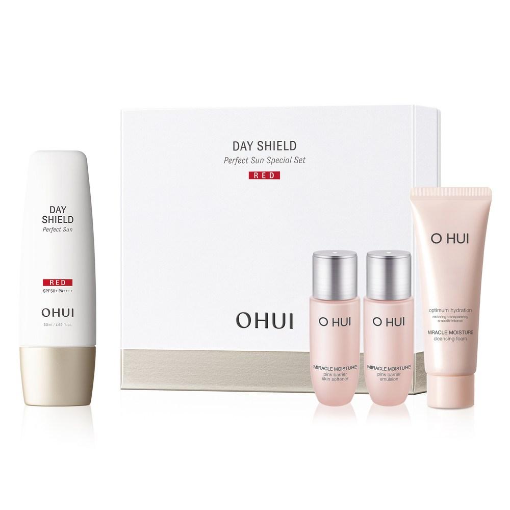 O HUI Day Shield Perfect Sun Red Set SPF50+ PA++++