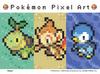 ENSKY Pokemon Pixel Art x Mame Puzzle 150 элементов пазл (Синнох) 7,6 10,2 см МА-80