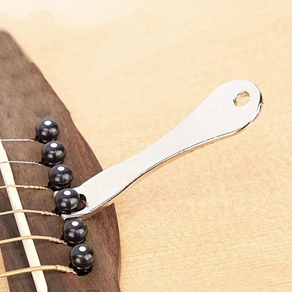 Pulling Zinc Zinc Zinc Alloy String Winder Maintenance Guitar Bridge Pin Remover  Guitar Parts Accessories