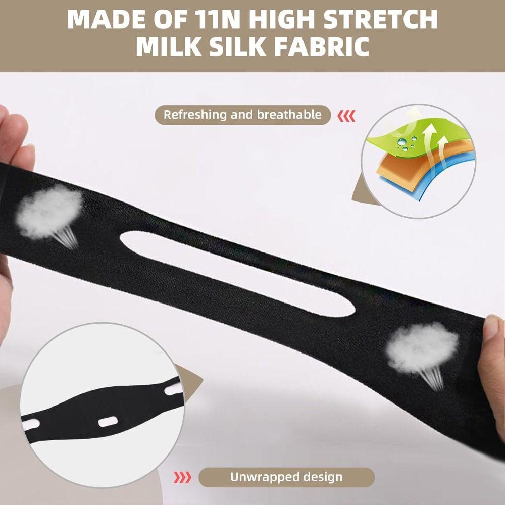 Уменьшитель двойного подбородка, корректор лица, многоразовый бандаж для борьбы с храпом, для коррекции дыхания через рот