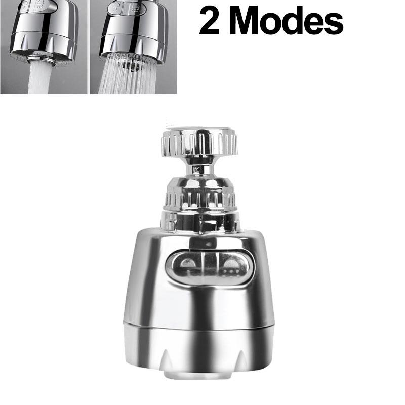 Faucet Filter 2/3 Modes Universal Kitchen 360° Rotation , Extenders Kitchen Gadgets Spray Water Saving Tap Nozzle