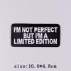 Proverb Patch Iron On Patches For Clothing Slogan Embroidered Patches On Clothes Skull Embroidery Patch Hook Loop Sticker Badges