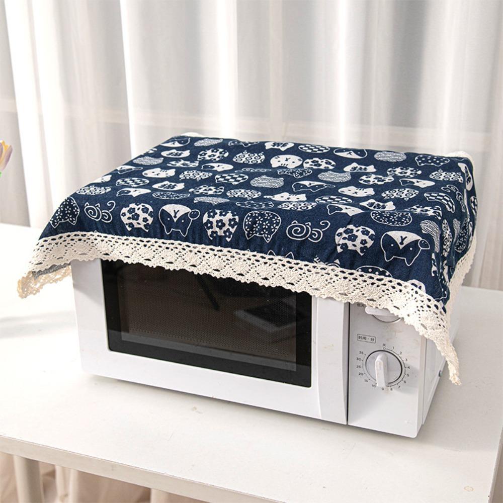 1Pcs 40x60cm Microwave Dust Cloth Dustproof Table Cloth for Desk Photo Background