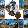 Farms Vehicles Tractors Silicone Phone Cover for Motorola Moto G86 G57 E14 E15 G14 G34 G35 G84 G24 A54 G15 Power E22 Soft Case