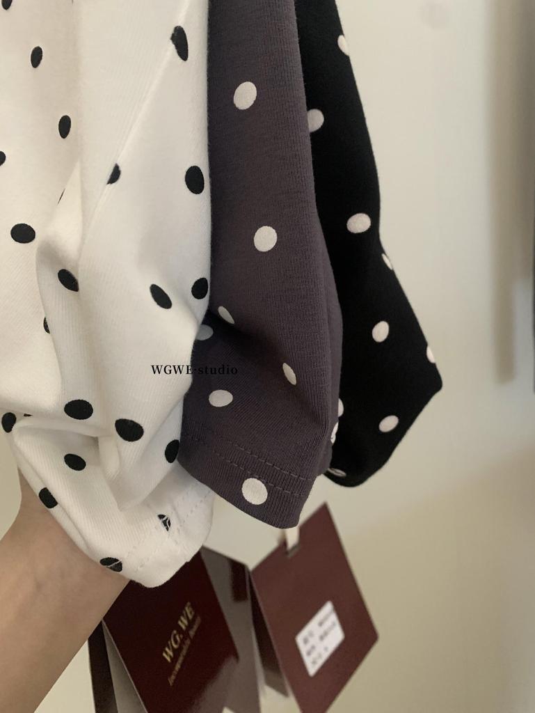 Polka Dot Color Block Halterneck Cami Top - Spring/Summer Women's Fashion