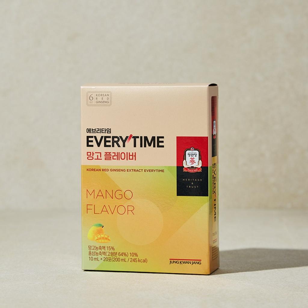 [JUNG KWAN JANG] Every Time Mango Flavor 200ml(10mlx20P)/Korean Red Ginseng Extract Everytime