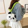 Versatile Cartoon Panda Plush Handheld Doll Versatile Diagonal Cross Bag