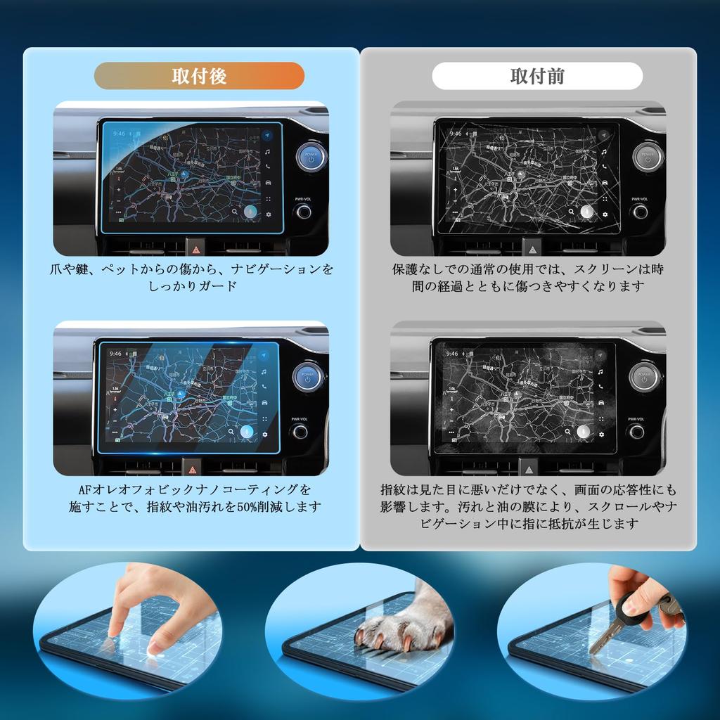 Защитная пленка LFOTPP для навигации и дисплея, для нового Toyota Noah Voxy 90 2022 года