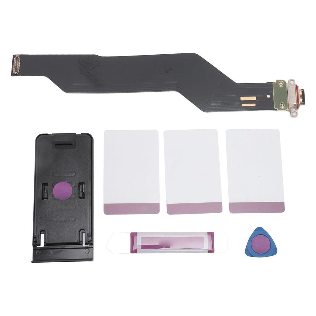 Замена док-разъема для OnePlus 7T USB C Зарядный порт Док-разъем Шлейф Запчасти для ремонта с инструментом