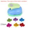 Labor Saving DIY Paper Cut Puncher Random Color DIY Embossing Punches  for Card