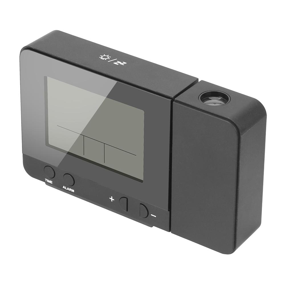 Digital Date Snooze Function Indoor Temperature Humidity Desk Table Led Clock Projection Alarm Clock Multifunction