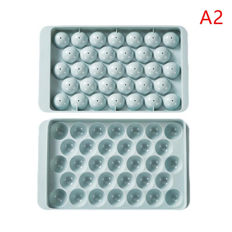 1 шт. 33 ячейки Форма для хоккея с шайбой из полипропилена для замороженных шариков виски, эскимо, лоток для кубиков льда, коробка для приготовления леденцов, подарки, кухонные инструменты, аксессуары