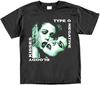 Футболка O Negative Bloody Kisses Винтажная Хэви-метал Готик Гранж Y2K Панк Унисекс Футболка